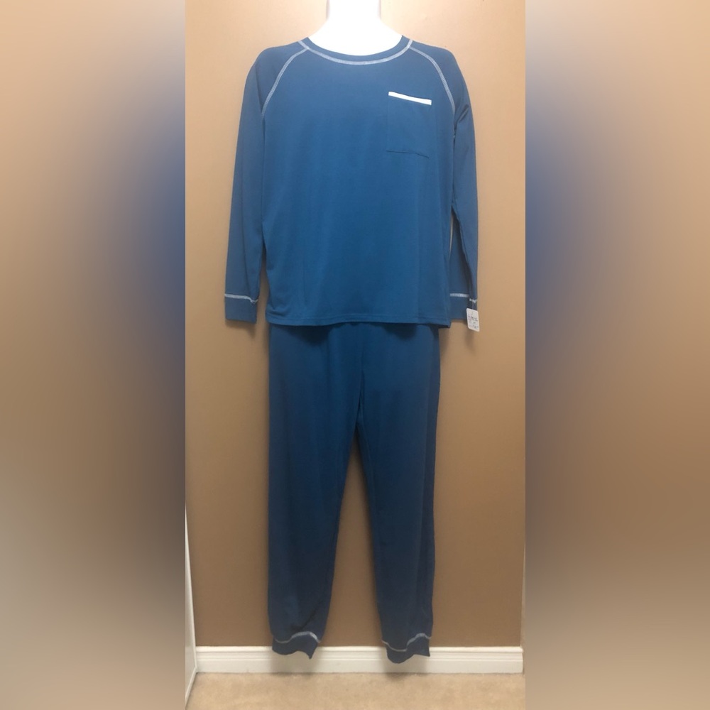 NewTeal 2PC Long Sleeve PJ Set